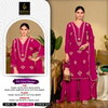 Khas 424 A To C Fandy Satin Embroidery Salwar Kameez 